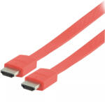Valueline Cablu HDMI - HDMI Hign speed plat cu eternet 2m rosu VALUELINE (VLMP34010R2.00) - pretexpert