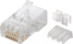 Goobay Mufa retea RJ45 8P8C Cat6A neecranat contacte aurite 50u Goobay (72501) - pretexpert