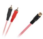 Cabletech Cablu Y RCA mama la 2x RCA tata 0.2m Cabletech (KPO2616) - pretexpert