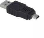 VCOM Adaptor USB 2.0 USB A tata - mufa tata USB B mini mufa nichelat VCOM CA412-PB (CA412) - pretexpert