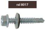 Profix Suruburi Perforatoare Ral 8017-Maroniu 4.8 X 20 Mm, 250 Bucati (MK-ODI208017)