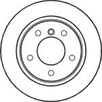 FEBI Bilstein Frana disc Disc frana FEBI Bilstein 12324 (FEBIBILSTEIN12324)
