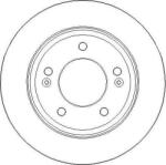 Ferodo Frana disc Disc frana Ferodo DDF2193C - compatibil Hyundai, Kia (FERODODDF2193C)