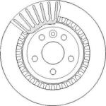 Textar Frana disc Disc frana Textar 92196403 (TEXTAR92196403)