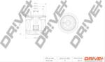 Dr! ve+ Filtru ulei Dr! ve+ DP1110.11. 0047 - compatibil Mazda, Mitsubishi, Hyundai, Honda - Dr! ve+ (DRVEDP1110110047)