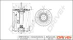 Dr! ve+ Filtru ulei Dr! ve+ DP1110.11. 0013 - compatibil Fiat, Alfa, Opel, Vauxhall - Dr! ve+ (DRVEDP1110110013)