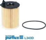 Purflux Filtru ulei Purflux L343D - compatibil Peugeot, Mazda, Mitsubishi, Toyota (PURFLUXL343D)