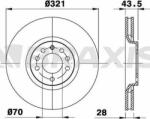 Textar 92149803 - Disc frana Fata - stanga / dreapta - fara pivot de fixare a rotii OPEL ASTRA H. ASTRA H GTC. ZAFIRA B 1.8 - 2.0 03.05 - 04.15 - Textar-92149803 (TEXTAR92149803)