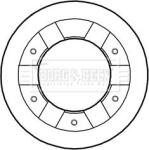 Delphi Frana disc Disc frana Delphi BG4285 - compatibil Mitsubishi (DELPHIBG4285)