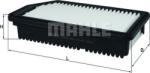 Mahle Filtru aer Mahle LX 3538 - compatibil Hyundai, Kia - MAHLE-LX 3538 (MAHLELX3538)