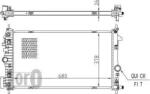 Loro Radiator racire apa, ulei Radiator apa, Piese Loro 037-017-0090-B (LORO0370170090B)