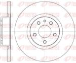 Delphi Frana disc Disc frana Delphi BG3420 - compatibil Alfa (DELPHIBG3420)