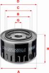 Sofima Filtru ulei Sofima S 3419 R - compatibil Mitsubishi, Renault - Sofima-S 3419 R (SOFIMAS3419R)