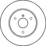 Ferodo Frana disc Disc frana Ferodo DDF1111C (FERODODDF1111C)