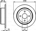 Delphi Frana disc Disc frana Delphi BG3615 - compatibil Chevrolet, Daewoo (DELPHIBG3615)