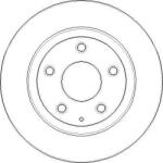Delphi BG4534C - Disc frana - Brake Disc - Delphi-BG4534C (DELPHIBG4534C)
