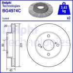 Delphi Frana disc Disc frana Delphi BG4974C (DELPHIBG4974C)