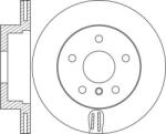 Ferodo Frana disc Disc frana Ferodo DDF1535C-1 (FERODODDF1535C1)