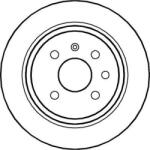 Ferodo Frana disc Disc frana Ferodo DDF331 - compatibil Opel, Vauxhall (FERODODDF331)