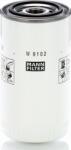 Mann-Filter W 9102 - Filtru ulei - Mann-Filter-W 9102 (MANNFILTERW9102)