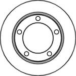 Ferodo Frana disc Disc frana Ferodo DDF092 - compatibil Lada, Chevrolet (FERODODDF092)