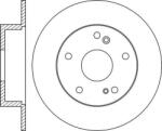 Delphi Frana disc Disc frana Delphi BG3326C (DELPHIBG3326C)