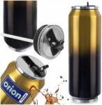 Orion Thermo bögre doboz termosz kulacs meleg hideg italokhoz Fekete Arany 0, 7 (8592381215187)