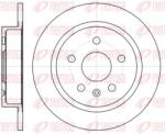 Ferodo Frana disc Disc frana Ferodo DDF1804C - compatibil Saab, Opel, Vauxhall, Chevrolet (FERODODDF1804C)