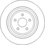 Textar Frana disc Disc frana Textar 92292503 (TEXTAR92292503)