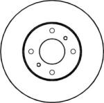 FEBI Bilstein Frana disc Disc frana FEBI Bilstein 27108 (FEBIBILSTEIN27108)
