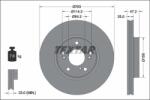 Textar 92321303 - Disc frana Fata - stanga / dreapta - HONDA HR - V 1.5 - 1.6D - 1.8 11.14 - - Textar-92321303 (TEXTAR92321303)