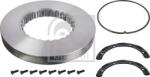 FEBI Bilstein 104673 - Disc frana fata - spate - stanga / dreapta - 409.8mmx45mm VOLVO FH 330 - 370 - 380 - 400 - 410 - 420 - 420 LNG - 430 - 440 - 450 - 460 - 460 LNG - 480 - 500 - 520 - 540 - 550 - 65 - FEBI Bils