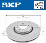 SKF Frana disc Disc frana SKF VKBD 80170 V2 (SKFVKBD80170V2)