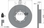 Textar Frana disc Disc frana Textar 92230803 (TEXTAR92230803)
