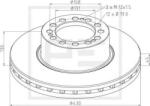 Ferodo Frana disc Disc frana Ferodo FCR201A - compatibil Mercedes-Benz, Renault, Ford (FERODOFCR201A)