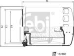 FEBI Bilstein Filtru ulei FEBI Bilstein 182486 (FEBIBILSTEIN182486)