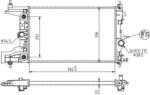 MTR Radiator racire apa, ulei Radiator apa, Piese MTR 13054569 - compatibil Opel, Chevrolet (MTR13054569)