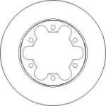 Delphi Frana disc Disc frana Delphi BG4680C (DELPHIBG4680C)