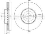 Ferodo Frana disc Disc frana Ferodo DDF1388 - compatibil Toyota (FERODODDF1388)