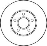 Ferodo Frana disc Disc frana Ferodo DDF1222 (FERODODDF1222)