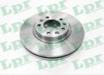 LPR P1004V - DISC FRANA - compatibil Peugeot - LPR-P1004V (LPRP1004V)