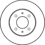 Delphi Frana disc Disc frana Delphi BG3749 (DELPHIBG3749)