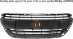 I. s. a. m Elemente caroserie, Aripa, Bara protectie Partea frontala, Grila radiator I. s. a. m. 1540510 - compatibil Peugeot (ISAM1540510)