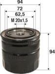 Valeo Filtru ulei Valeo 586026 - compatibil Renault, Volvo, Vauxhall, Jeep (VALEO586026)