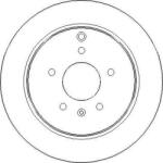Textar Frana disc Disc frana Textar 92165503 (TEXTAR92165503)
