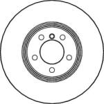 TRW Frana disc Disc frana TRW DF4867S - compatibil Land (TRWDF4867S)