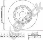 Ferodo Frana disc Disc frana Ferodo DDF1666C - compatibil Audi, Vw (FERODODDF1666C)