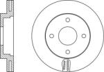Textar Frana disc Disc frana Textar 92119203 (TEXTAR92119203)
