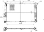 MTR Radiator racire apa, ulei Radiator apa, Piese MTR 13054386 - compatibil Daewoo (MTR13054386)