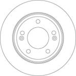 TRW Disc frana spate - stanga / dreapta - HYUNDAI CRETA. ELANTRA VI. ELANTRA VII. I20 III. IONIQ. KIA CERATO IV. NIRO. NIRO I 1.6 - 2.0 10.15 - - TRW-DF6937 (TRWDF6937)
